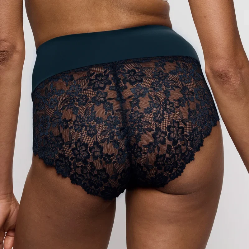 Marie Jo – Soft Studio Spitzen-Slip, Samtblau