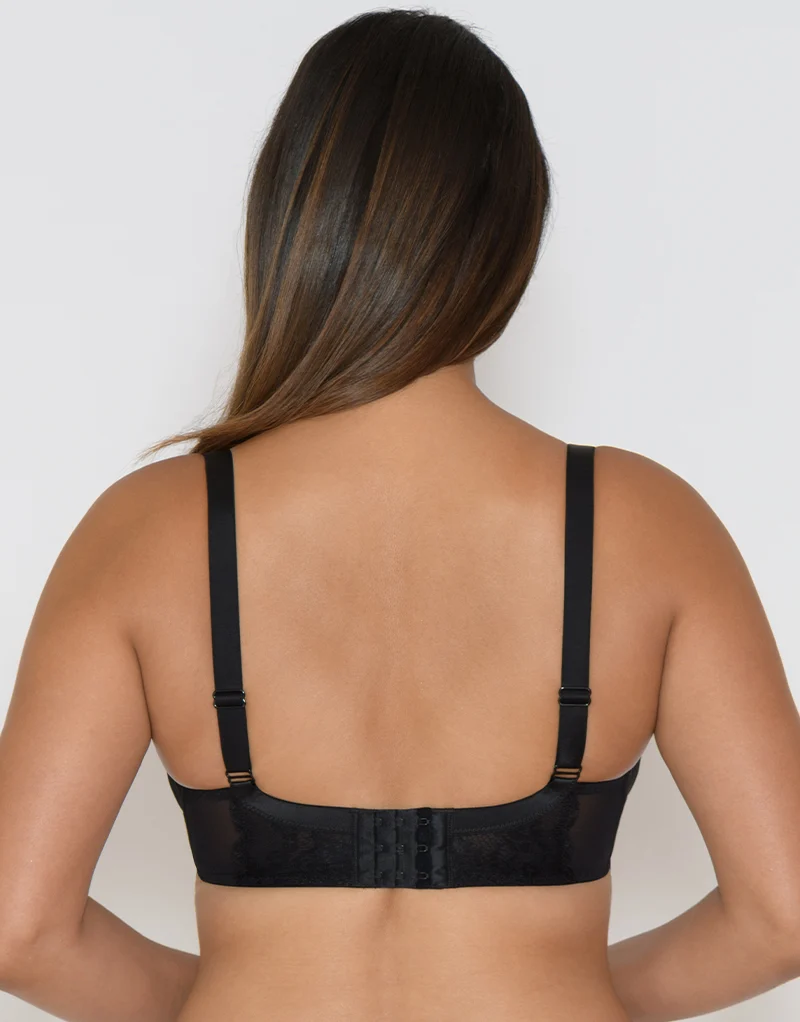 Curvy Kate In Love with Lace Plunge Bra Black