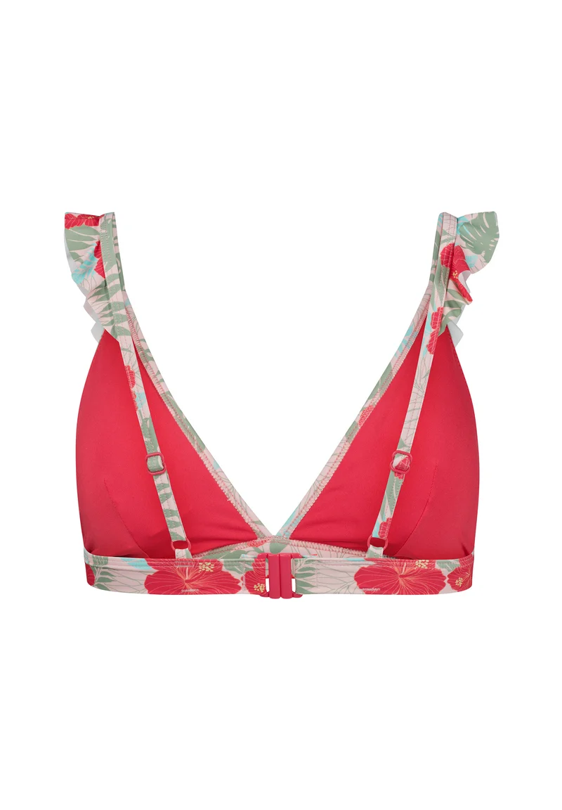 Tropicalagoon Triangle bikini top | tropical hibiscus 083047-08S755