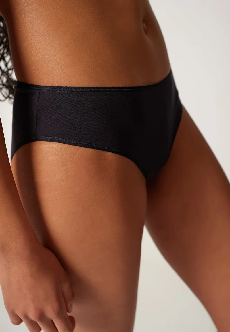 SKINY ADVANTAGE Cotton Stretch Midi briefs | black 082638-087662