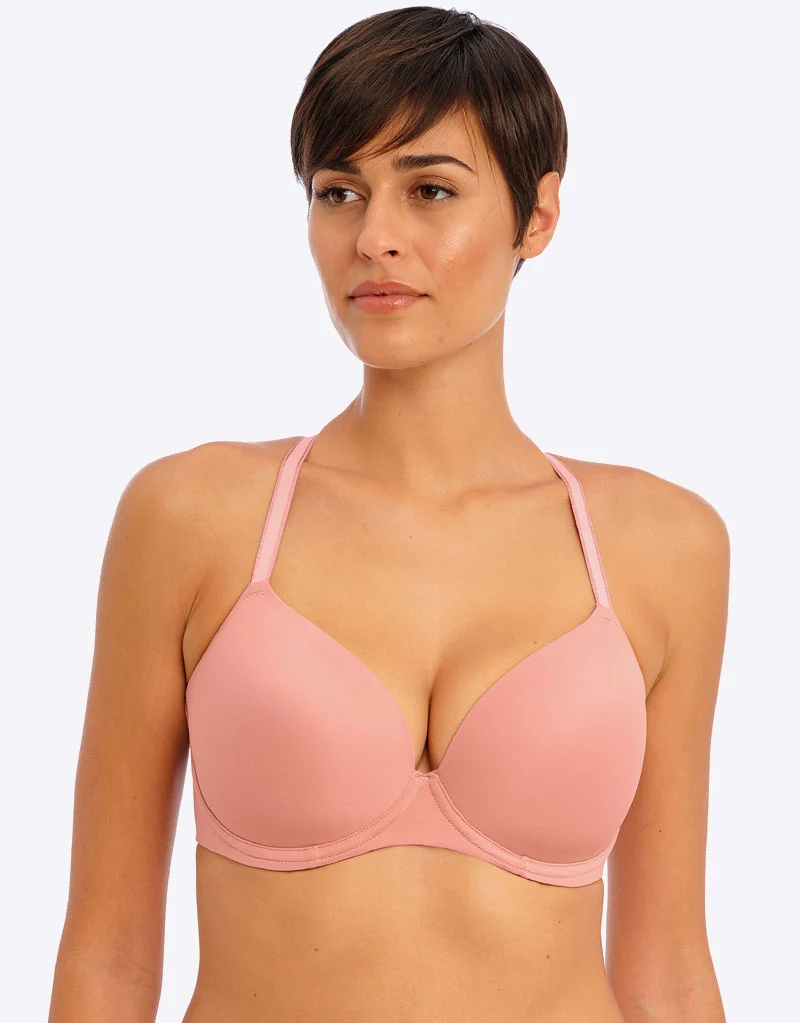 Freya Undetected Moulded T-Shirt Bra Ash Rose Pink