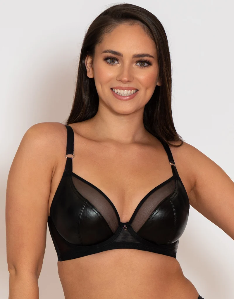 Curvy Kate Lucky Star Plunge Bra Black