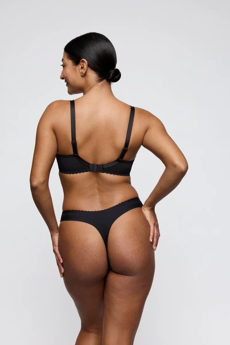 PrimaDonna - Miyara halb gepolsterter Plunge-BH Floral Eclipse