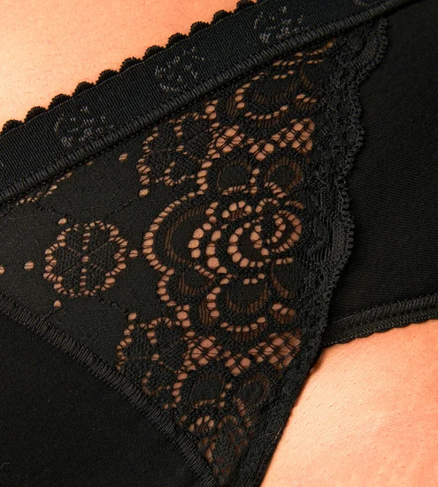 Sloggi Chic Midi 4er Pack black