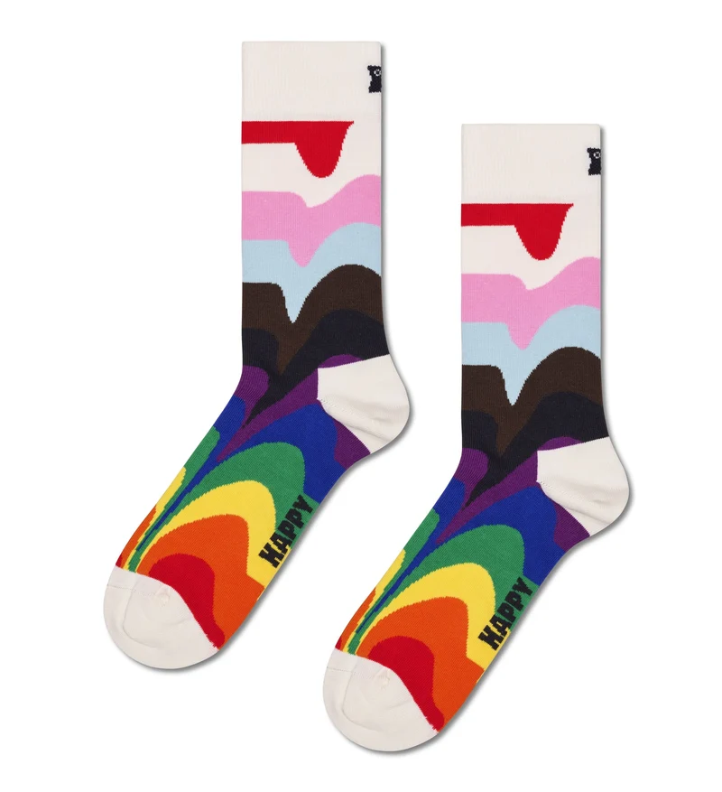 Pride Liquid Stripe Sock
