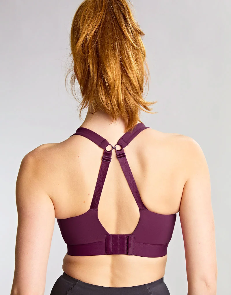Panache Endurance Sports Bra Berry Purple/Chalk