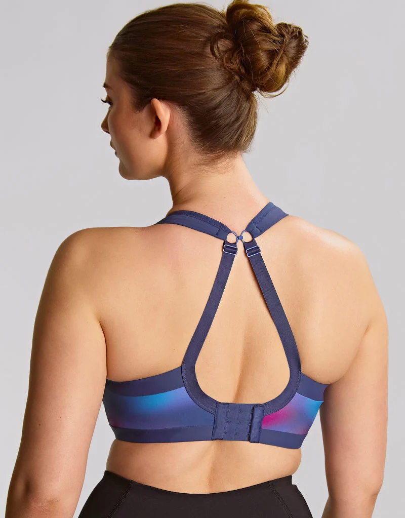 Panache Power Sports Bra Ombre Print/Ink
