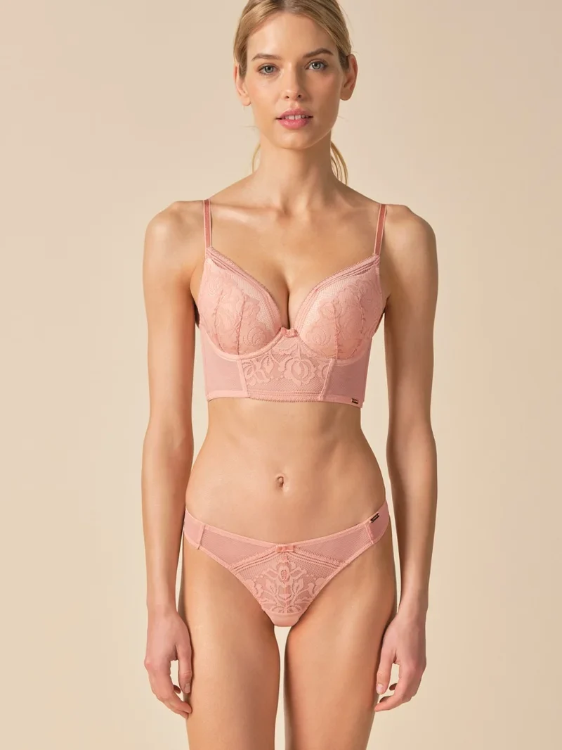Gossard - Encore gepolsterter Longline-BH Blush
