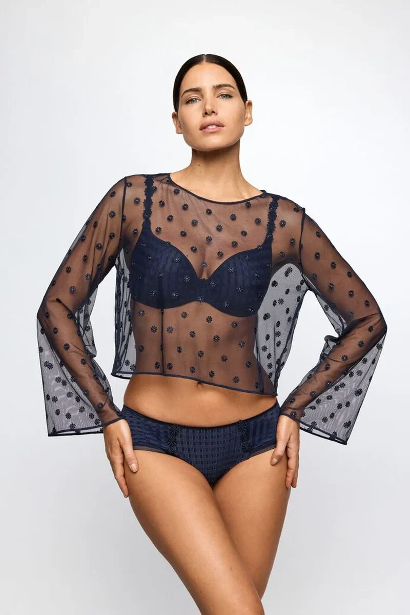 Marie Jo - Avero Hotpants Samtblau