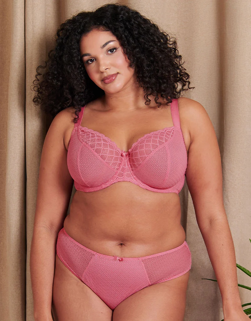 Flirtelle Viola Geo Brazilian Brief Rose Pink