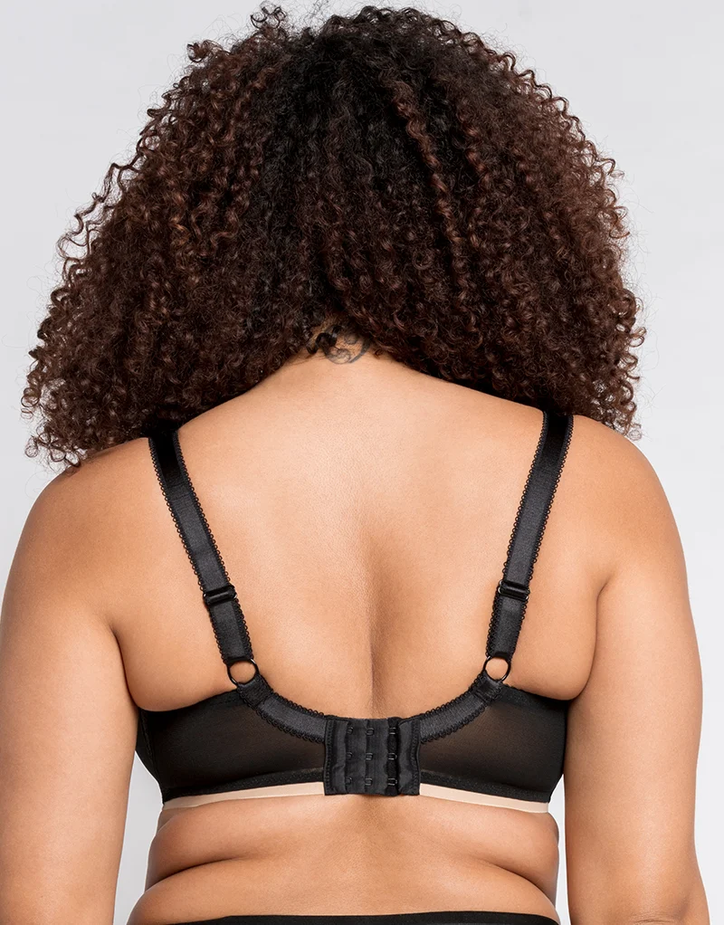 Curvy Kate Ellace Balcony Bra Black/Champagne