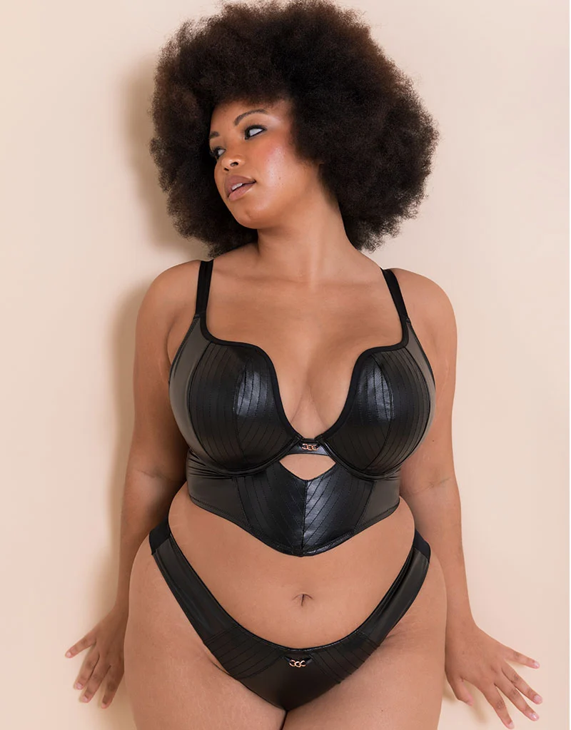 Scantilly Hell For Pleather Brazilian Black