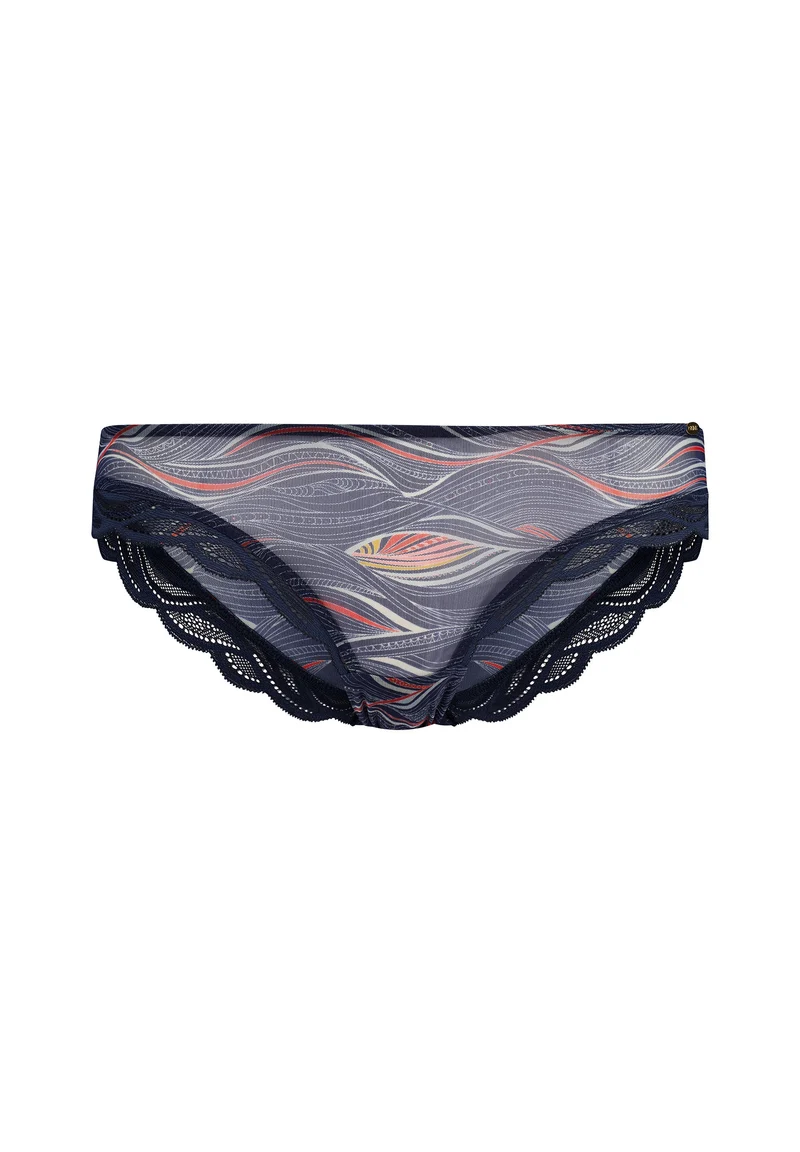 Maritimesh Bikini briefs | cheekynavy waves 081500-08S572