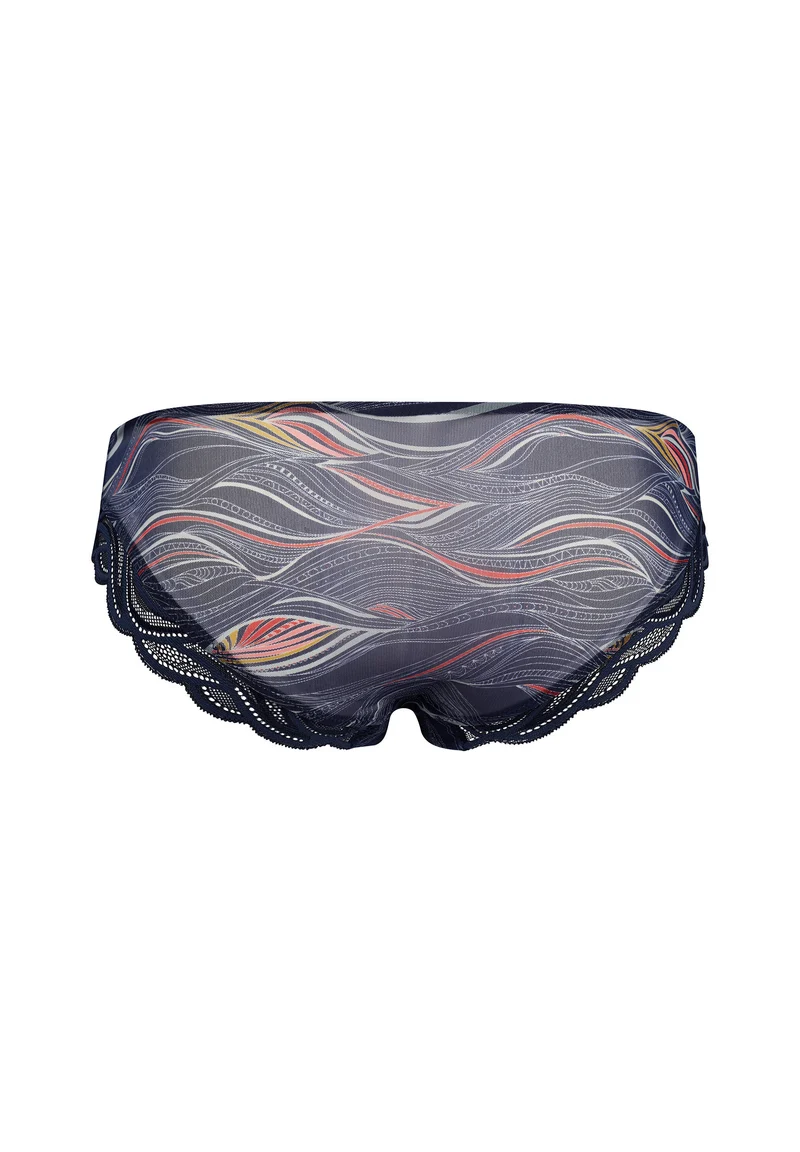 Maritimesh Bikini briefs | cheekynavy waves 081500-08S572