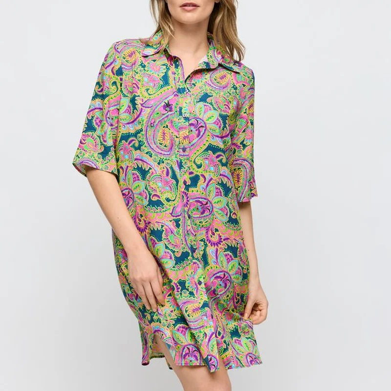 Marie Jo Swimwear - Jolise Kurzes Badekleid Tropical Paisley