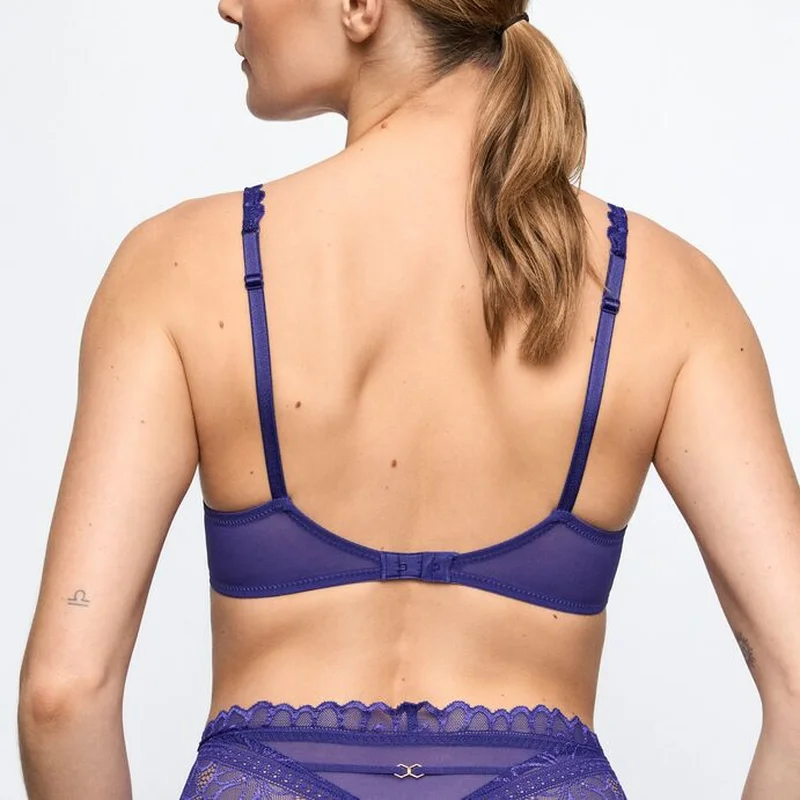Marie Jo - Cerina Gepolsterter Push-up-BH Samtblau