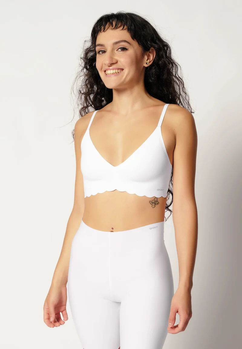 Micro Essentials Soft bra remov. pads | white 081474-080500