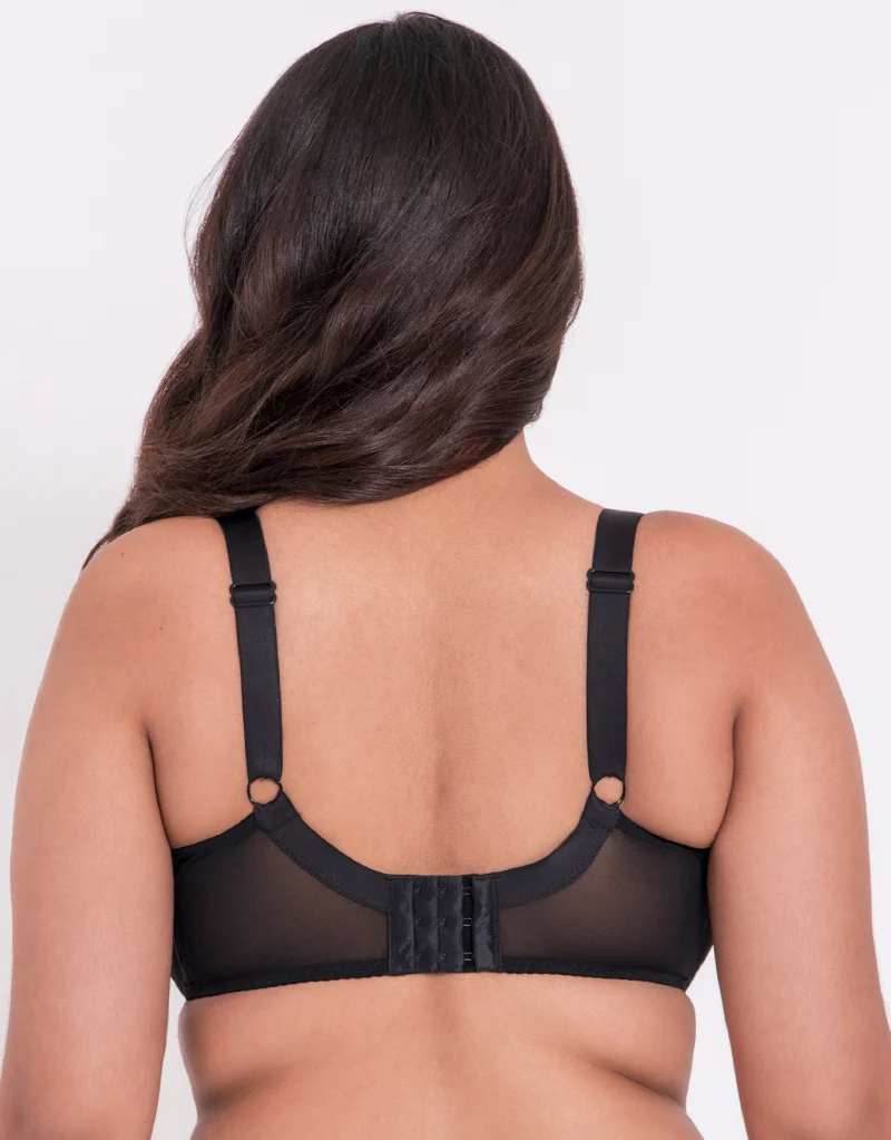 Flirtelle Viola Balcony Bra Black