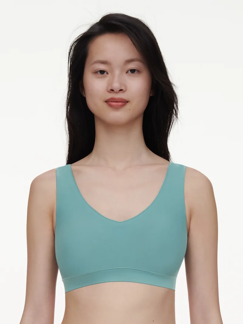 Chantelle - Softstretch-Wattiertes Top Pfauengrün