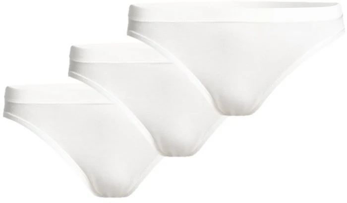 conta Damen Slip mini Ecru 3-er Pack