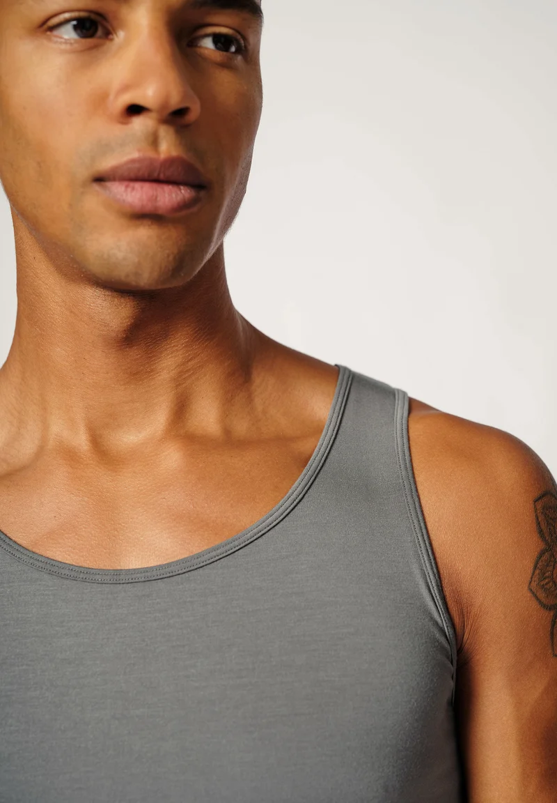 Calmodal Tank Top | grey 081423-08S590