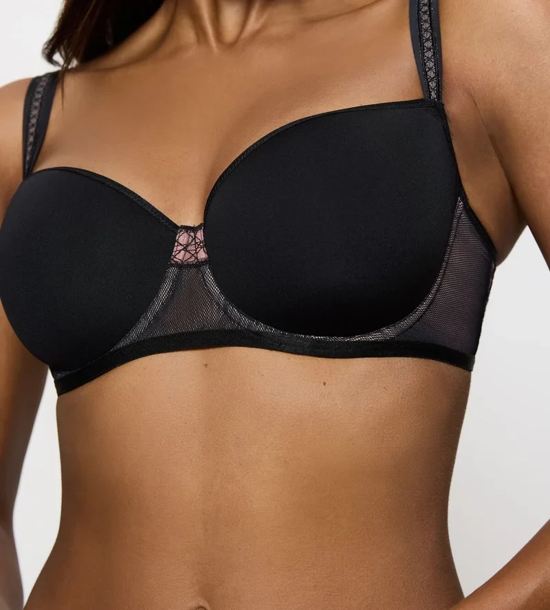 Triumph - Palina Cosmic Heartbeat Gepolsterter BH Schwarz