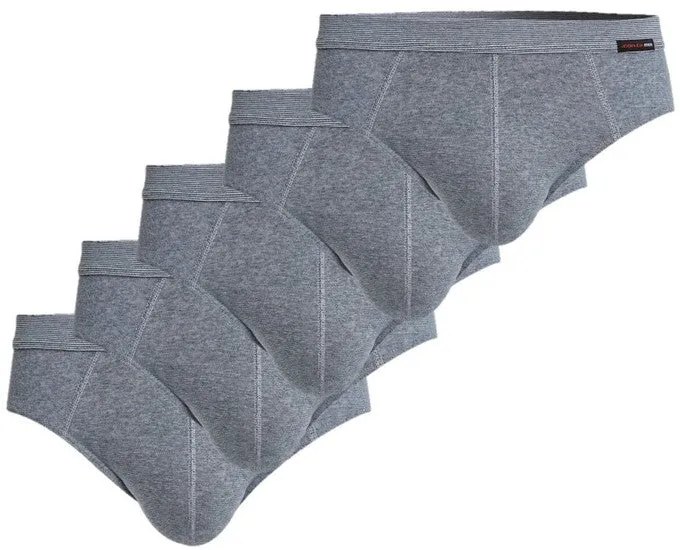 conta Herren Sportslip ohne Eingriff Jeansblau 5-er Pack
