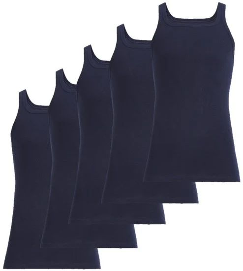 conta Herren Unterhemd Marine 5-er Pack