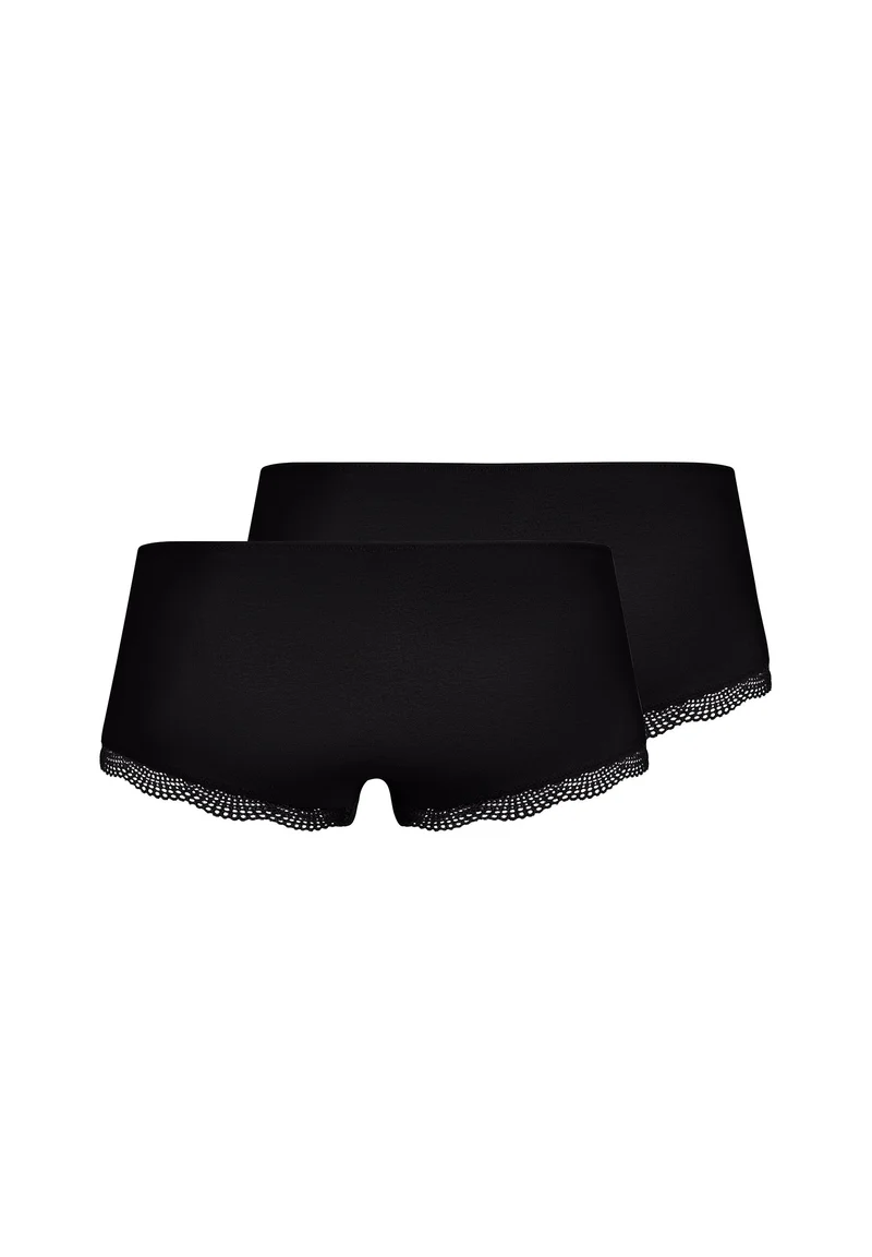Classicotton Boyleg shorts 2 pack | black 081996-087665