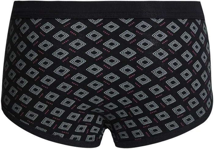conta Herren Slip mit Eingriff Druck schwarz 5-er Pack
