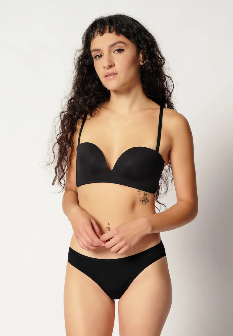 Micro Essentials Wireless bandeau bra | black 081394-087665