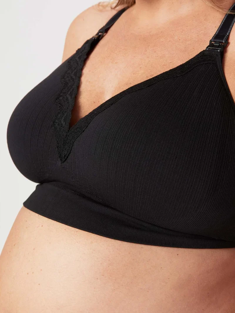 Cake Maternity - Tutti Fruitti Brust-BH ohne Bügel, Schaumstoff, Schwarz