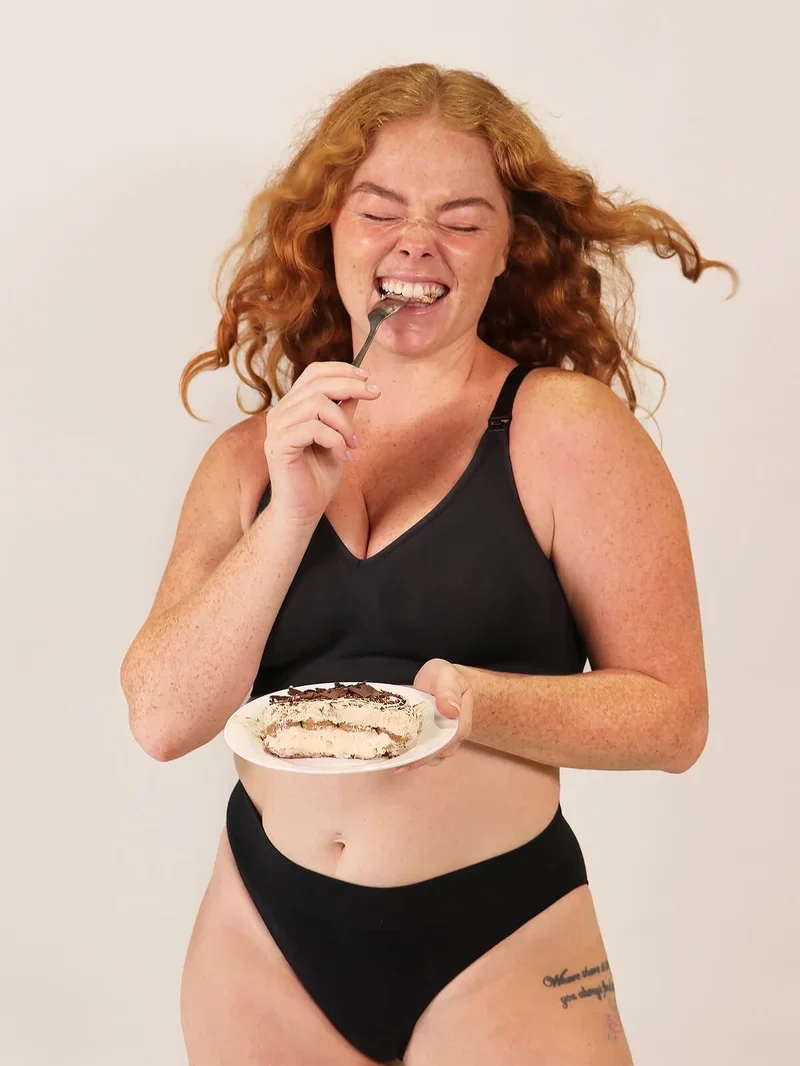 Cake Maternity - Tiramisu Sling Still-BH Schwarz