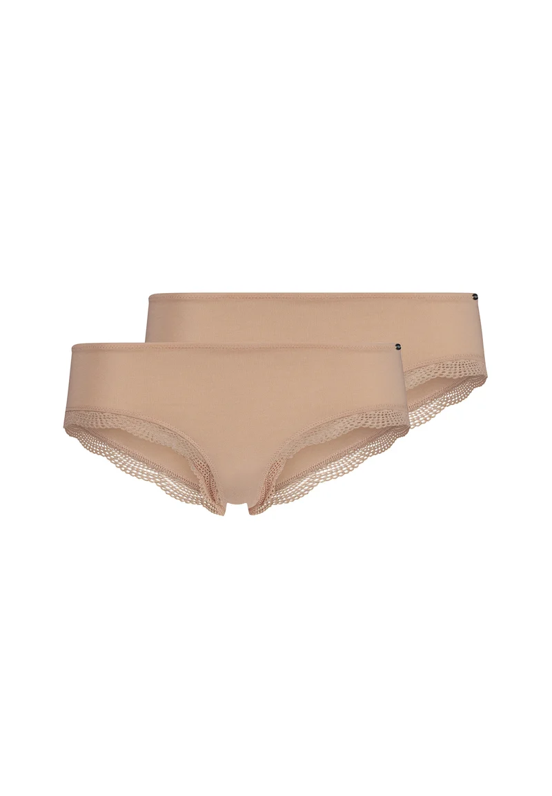 Classicotton Cheeky panty 2 pack | beige 081995-082409