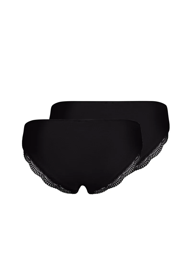 Classicotton Bikini briefs 2 pack | black 081994-087665