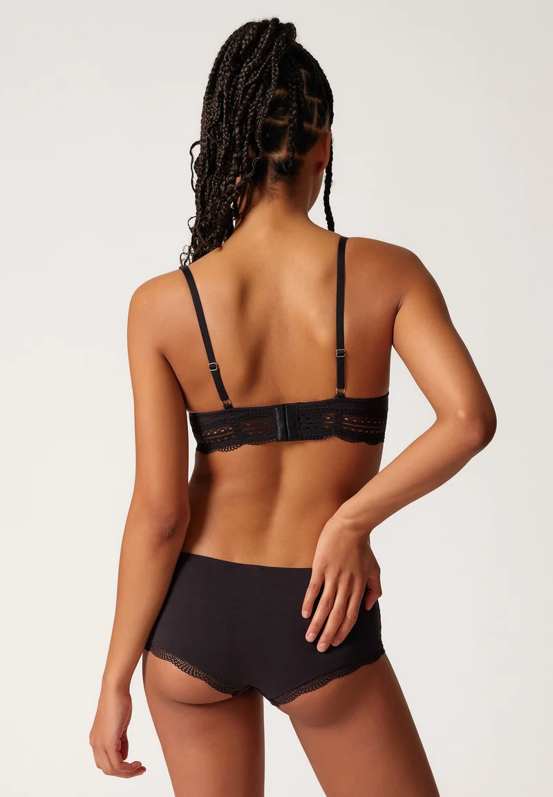 Classicotton Padded bra | black 081993-087665