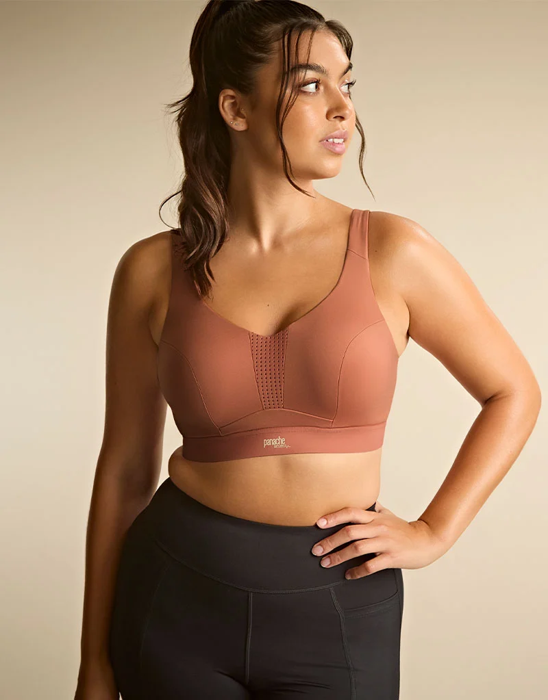 Panache Endurance Non Padded Sports Bra Sienna Rose