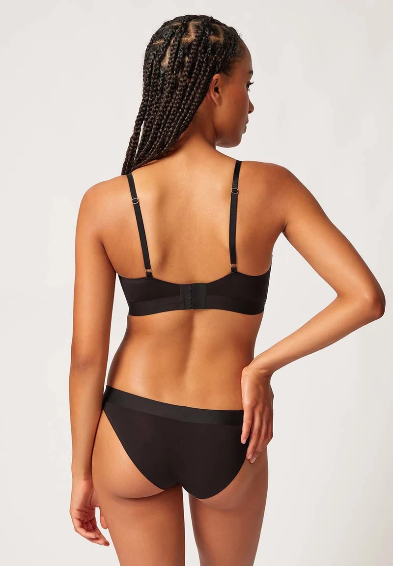 Smartouch Padded triangle bra | black 082624-087665