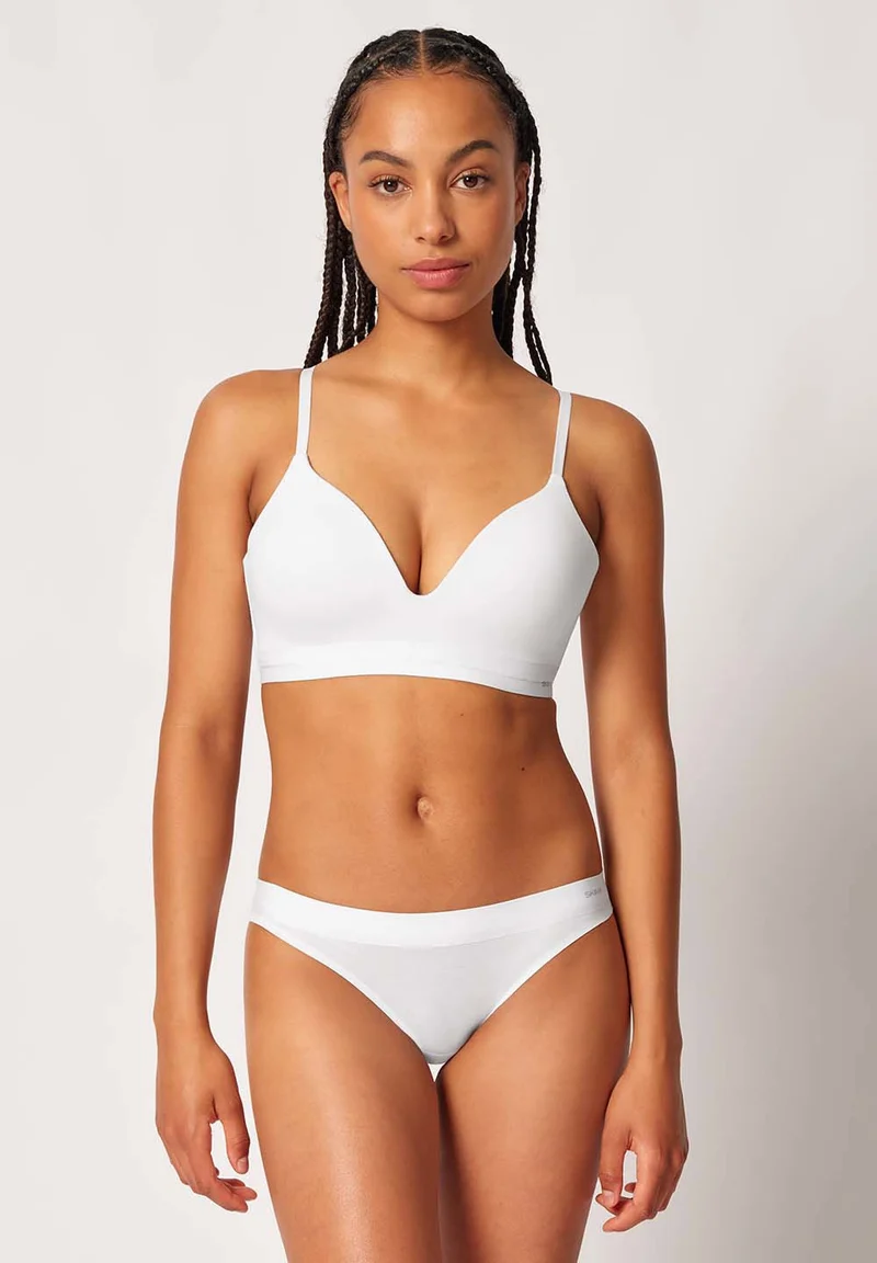 Smartouch Padded triangle bra | white 082624-080500