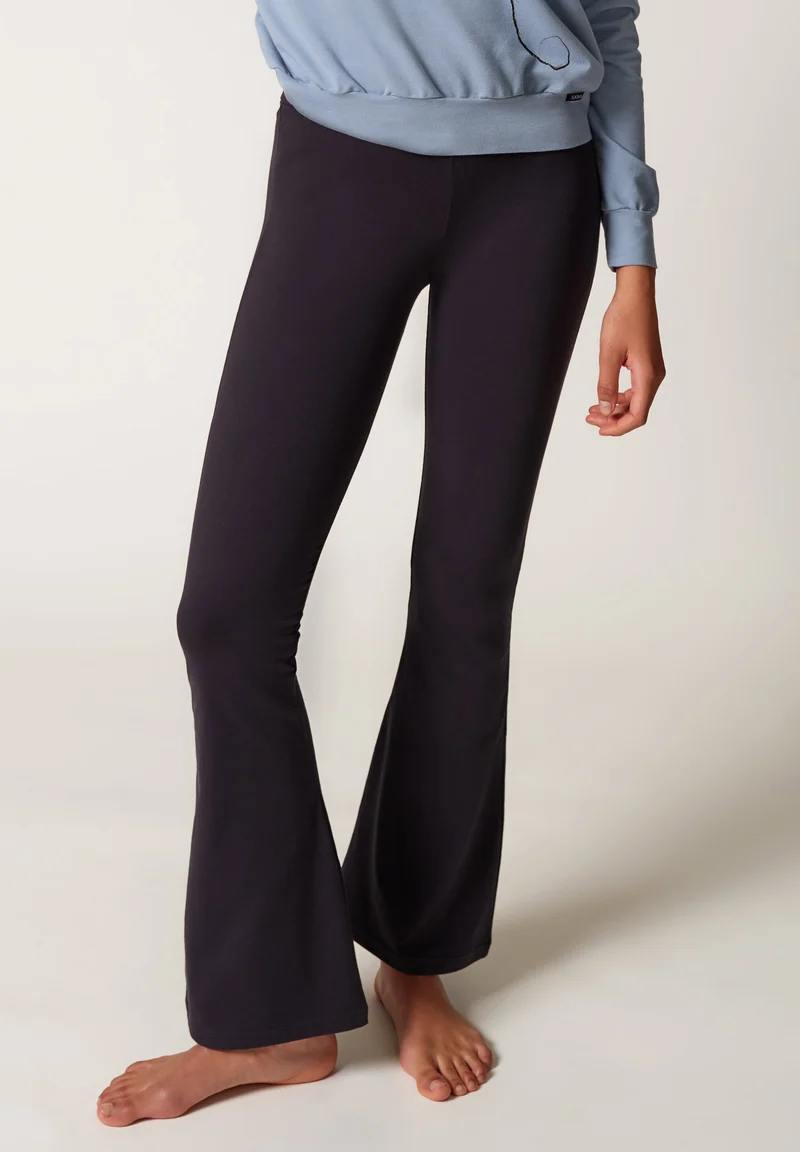 Night In Mix & Match Pants long | black 082619-087665