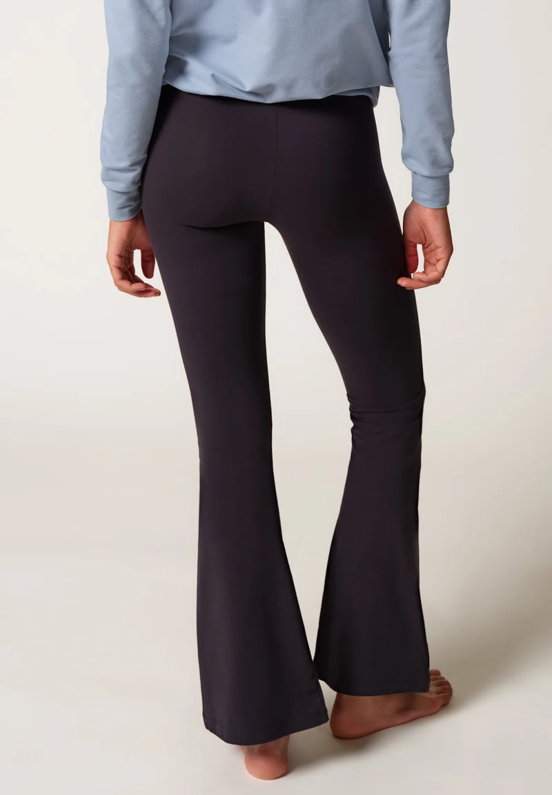 Night In Mix & Match Pants long | black 082619-087665