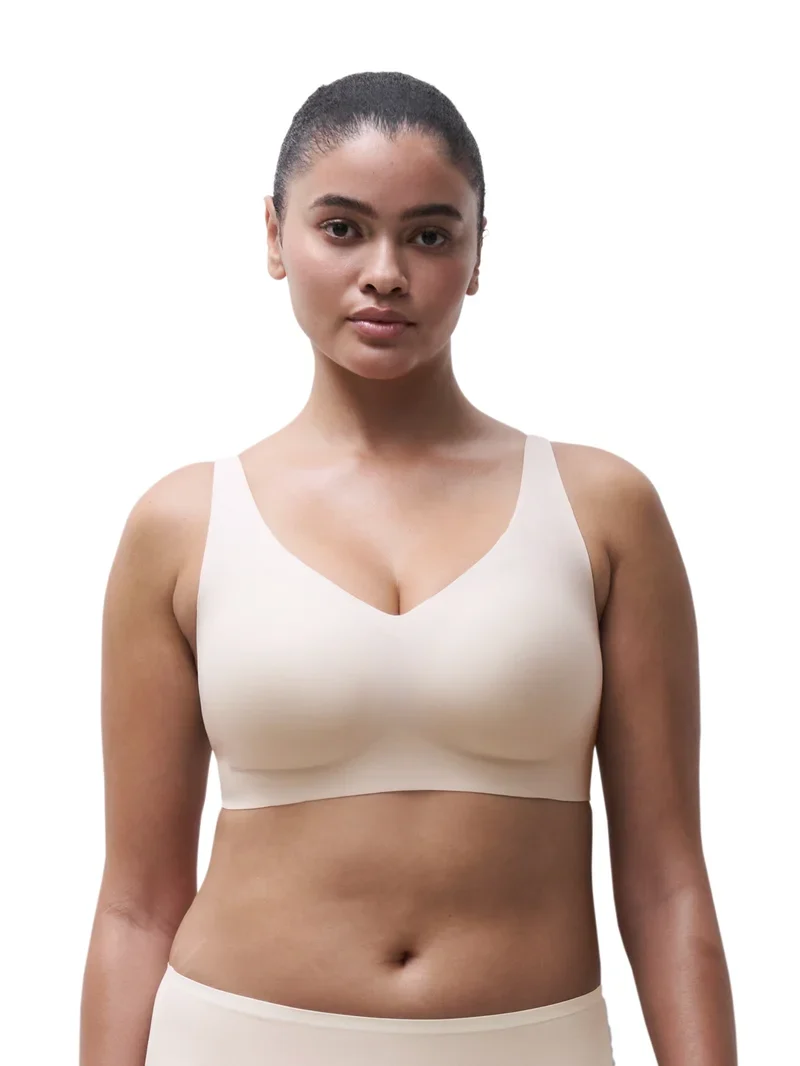 Chantelle - Softstretch Power Plunge Bügelloser BH Elfenbein