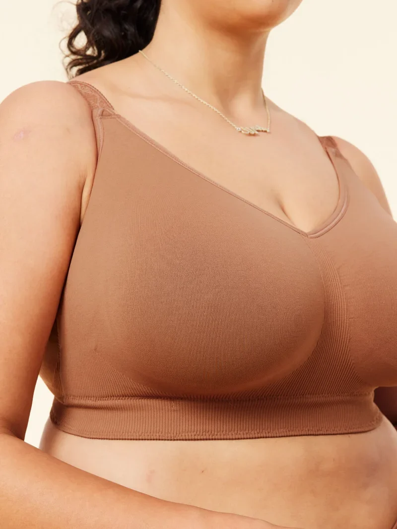 Sugar Candy – Nahtloser, bügelloser Basic-BH aus Ton