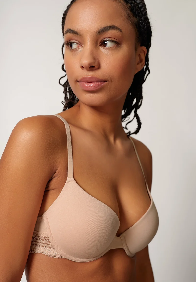 Classicotton Padded bra | beige 081993-082409