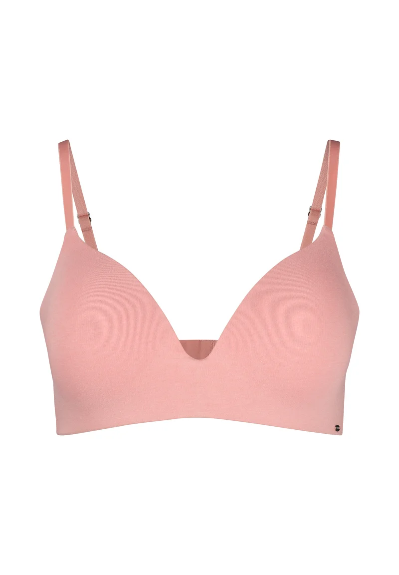 Classicotton Padded triangle bra | bridal rose 081992-08S835