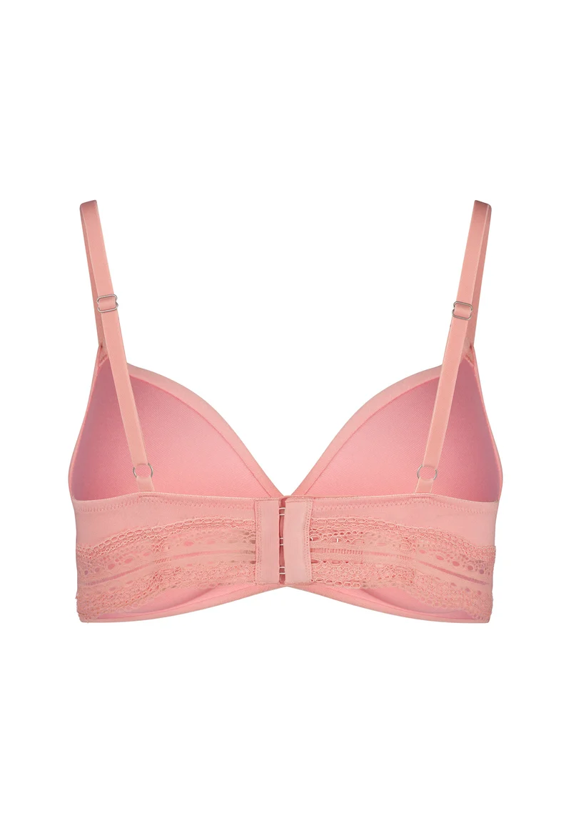 Classicotton Padded triangle bra | bridal rose 081992-08S835