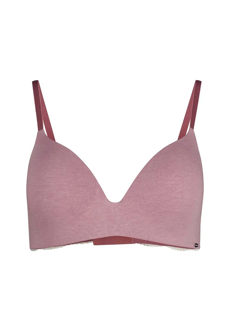 Classicotton Padded triangle bra | zephyr melange 081992-08S928