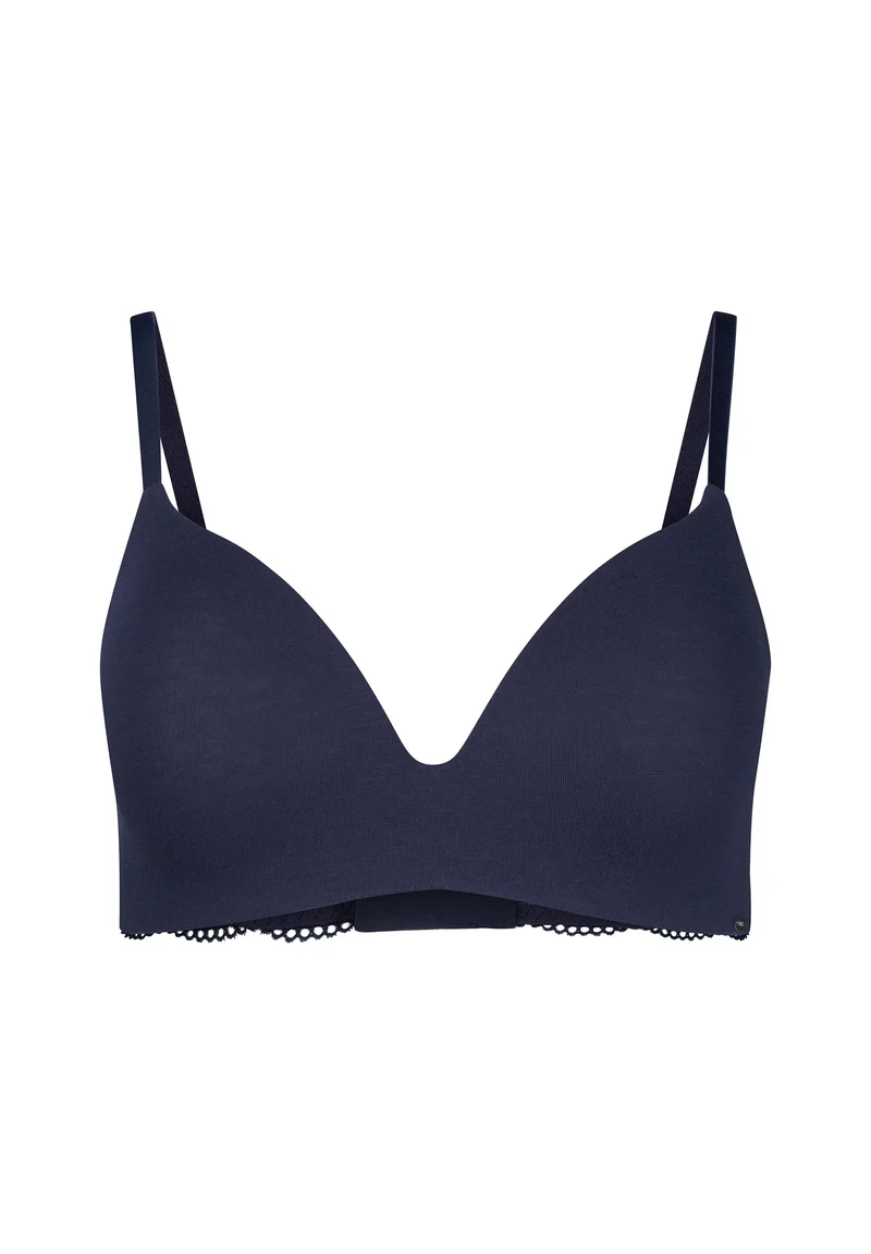 Classicotton Padded triangle bra | naval academy 081992-08S976
