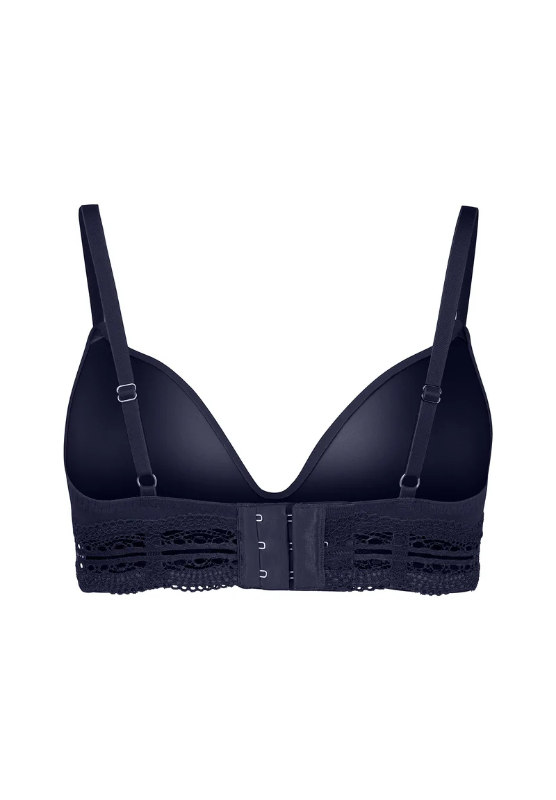 Classicotton Padded triangle bra | naval academy 081992-08S976