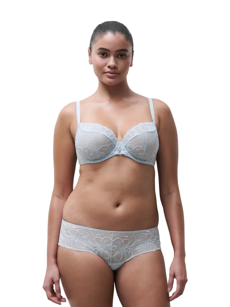 Chantelle – Fleurs Covering Underwired Bra Icy Flower